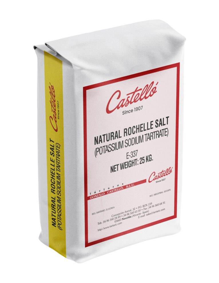 Sal Rochelle Natural Granulada 25 kg Tartaric — free download